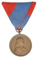 1939. "Felvidéki Emlékérem - II. Rákóczi Ferenc" Br emlékérem eredeti mellszalaggal, igazo...