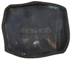 1975. "MMG (Mechanikai Mérőműszerek Gyára) Automatika Művek 75 éves" Br plakett (102x121mm...