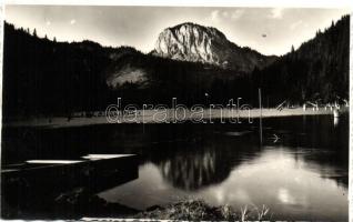 Gyilkos-tó, Lacul Rosu; facsonkok a tóban / tree stumps in the lake, photo