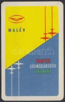 1959 Malév reklámos kártyanaptár