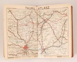 Tauril-Atlasz I. kötet. Az Osztrák-Magyar Monarchia automobil-térképe. Mérték: 1:600000. Bp., (1910)...