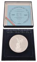 1998. "A forradalom és szabadságharc 150. évfordulójára" jelzett Ag emlékérem sérült tokba...