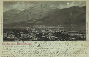 1898 Bad Reichenhall, Achselmannstein, Ottmar Ziher litho (EB)