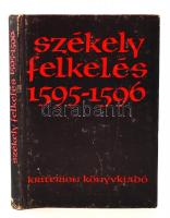 Székely felkelés 1595-1596. Előzményei, lefolyása, következményei. Szerk.: Benkő Samu, Demény Lajos, Vekov Károly. Bukarest, 1979, Kriterion. Kartonált papírkötésben, kicsit kopott papír védőborítóval, egyébként jó állapotban.