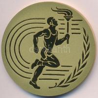 Szovjetunió 1980. "Moszkvai olimpia" Br plakett eredeti tokban (60mm) T:2
Soviet Union 19...