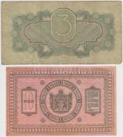 10db-os vegyes orosz és szovjet bankjegy tétel, közte Orosz Polgárháború / Kelet-Szibéria / Távol-ke...