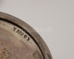 Ezüst (Ag.) likőrös készlet,  eredeti dobozában (sérült) jelzett, m:11 cm (6×),  nettó:231 g