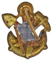 DN Ismeretlen fém utászjelvény (14x16,5mm) T:2