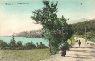 Abbazia, Strasse nach Ika / the road to Ika