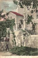 Abbazia, Ew. Kirche, Divald Károly 1282. / Evangelist church (fl)