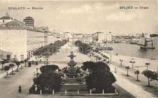 Split, Spalato; Marina / Obala