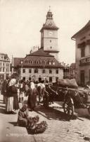 Brassó, Brasov, Kronstadt; Piac, régi városháza / market place, old town hall