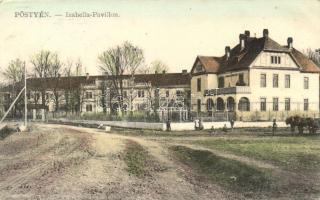 Pöstyénfürdő, Bad Piestany; Izabella pavilon W. L. 1410. / spa  pavilion