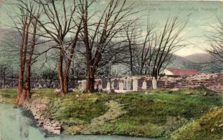 Ada Kaleh, Török temető, kiadja M. G. Orsova / Turkish cemetery (fa)