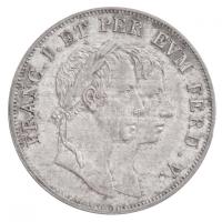 Habsburg Birodalom 1830. &quot;V. Ferdinánd pozsonyi koronázása&quot; Ag zseton. &quot;FRANC I ET PER EVM FERD V / CORON POSON DIE XXVIII SEPT MDCCCXXX&quot; (5,49g/24mm) T:2 patina Habsburg Monarchy 1830. &quot;Coronation of Ferdinand V in Pressburg&quot; Ag jeton (5,49g/24mm) C:XF patina