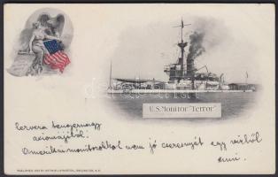 1898 US Monitor Terror / guard ship