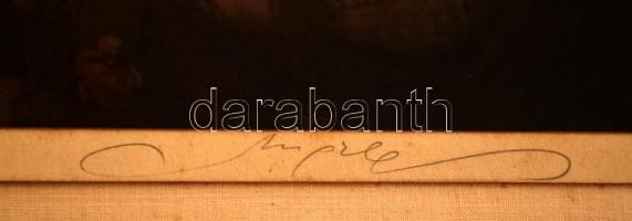 Gerőffy Elisabeth táncosnő művészi fotója, Ceruzával aláírt Angelo fotó 18x24 cm