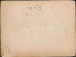 cca 1900 Magas Tátra , Ági völgy, keményhátú fotó, verzón feliratozva, 8x10cm