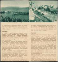 1935 Magas Tátra idegenforgalmi kiadvány magyar nyelven, fotókkal és térképpel illusztrált széthajth...