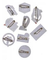 Ausztria 1948-1956. "Május 1. - Szociáldemokrata Párt" 9db-os jelvény tétel T:2,2-
Austri...