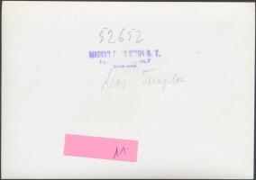 cca 1941 Dés- Templom és környéke, MFI, Czvek Gyula fotója, verzón pecséttel jelezve és feliratozva,...