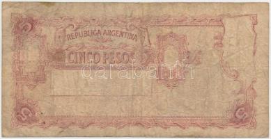 Argentína 1951. 5P T:III-
Argentina 1951. 5 Pesos C:VG