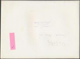 cca 1938 A gácsi vár Losonc mellett, Czvek Gyula MFI fotó verzón feliratozva és pecséttel jelzett, 1...