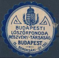 Budapesti Lóstőrfonoda pecsétbélyeg