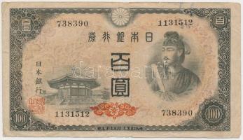 Japán 1946. 100Y T:III,III- Japan 1946. 100 Yen C:F,VG