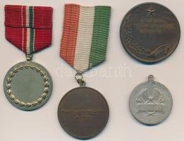 4db-os lövész díjérem és plakett tétel, benne "Magyar Sportlövő Szövetség", "Pestszen...