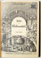 Sigmund Lehner: Die Kitte und Klebemittel. Wien, 1892, Hartlebens Verlag. Kiadói aranyozott egészvás...