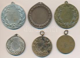 6db-os lövész díjérem tétel, benne Madarassy Walter (1909-1994) 1932. "Budapesti IV. Kerületi B...