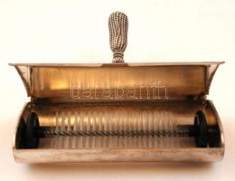 Silea mechanikus morzsafelszedő, fém, 18x14cm