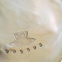 cca 1900 Elgin Natl Watch Co USA 17 köves 14K fehérarany zsebóra másodperc mutatóval, nyolcszögletű ...