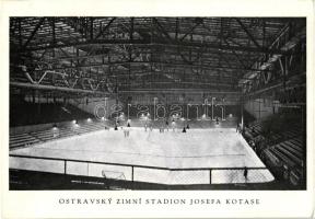 cca. 1947 Ostrava, Zimni stadion Josefa Kotase / ice skating stadion interior (EK)