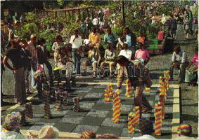 6 db MODERN sakk motívumlap, főleg használatlan / 6 modern Chess motive cards, mostly unused