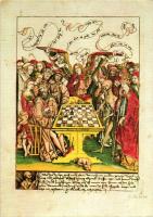 6 db MODERN sakk motívumlap, főleg használatlan / 6 modern Chess motive cards, mostly unused