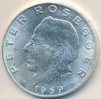 Ausztria 1969. 25Sch Ag "Peter Rosegger" tanúsítvánnyal T:2 
Austria 1969. 25 Schilling A...