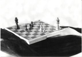 8 db MODERN használatlan erotikus sakkos motívumlap / 8 modern unused Erotic-Chess motive cards