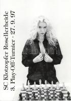 8 db MODERN használatlan erotikus sakk motívumlap sorozat / 8 modern unused Erotic-Chess motive card...