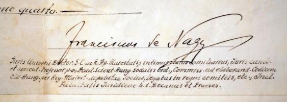 1914 K. Magyar Tudomány Egyetem jogi diploma Lenhossék Mihály  és Nagy Ferenc aláírással, viaszpecsé...