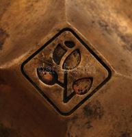 Caggiati hamutál, bronz, d:16cm