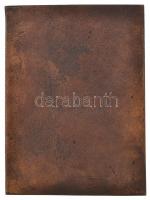 Solymári Valkó László (1909-1984) 1972. "Madách Imre" egyoldalas Br plakett (67,5x92mm) T:...