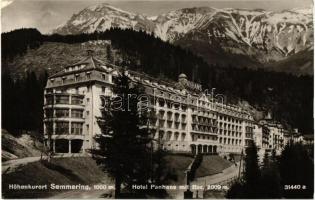 Semmering, Hotel Panhans mit Rax / hotel with mountain (EK)