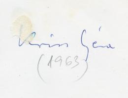 1963 Kriss Géza: Belső udvar (Győr), aláírt, vintage fotóművészeti alkotás, 24x18 cm