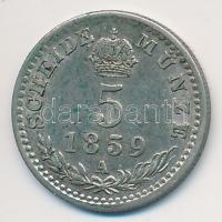 Ausztria 1859A 5kr Ag "Ferenc József" T:2
Austria 1859A 5 Kreuzer Ag "Franz Joseph&q...