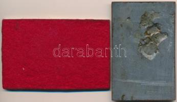 1972. "Debrecen - VIII. Nyári Úttörő Olimpia" egyoldalas fém plakett, hátlapján textil bor...