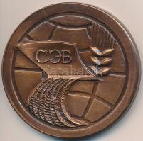 1986. "A KGST Tagországok VI. Nemzetközi Szántóversenye - Bábolna" kétoldalas Br érem (54m...