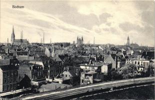 Bochum, general view with railway tracks