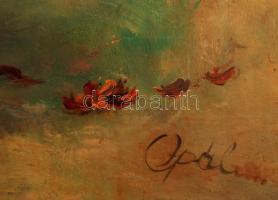 Kocsis Valéria (1958-): Csendélet. Olaj, farost, jelzett, keretben, 50×40 cm